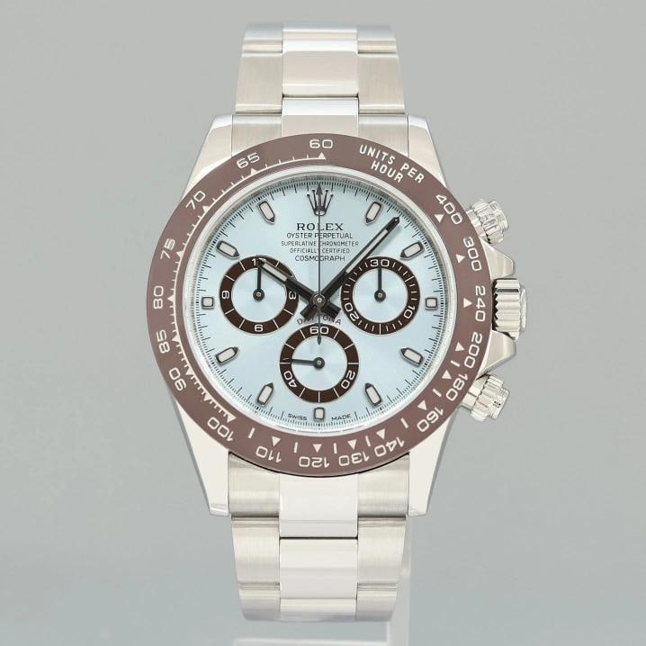 2012 Rolex Daytona 116520 Glacier Blue Steel Platona Ceramic 40mm Watch Box - 2