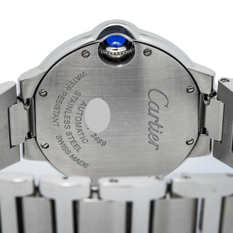 Cartier Ballon Bleu WSBB0052 Stainless Steel Red Dial Quartz Watch 33mm - 5