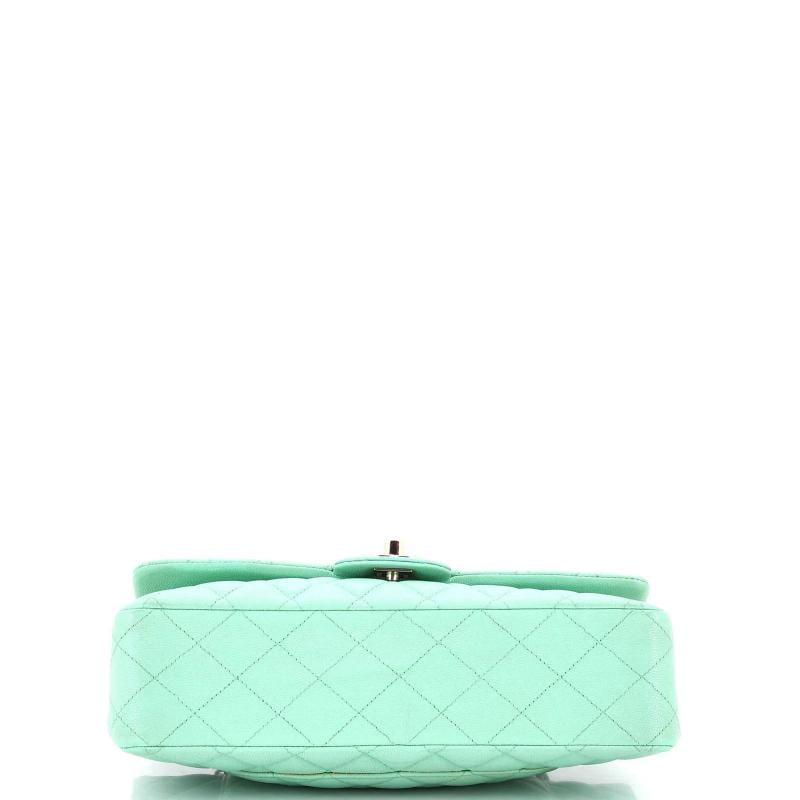 Chanel Classic Double Flap Bag Quilted Caviar Medium - 5