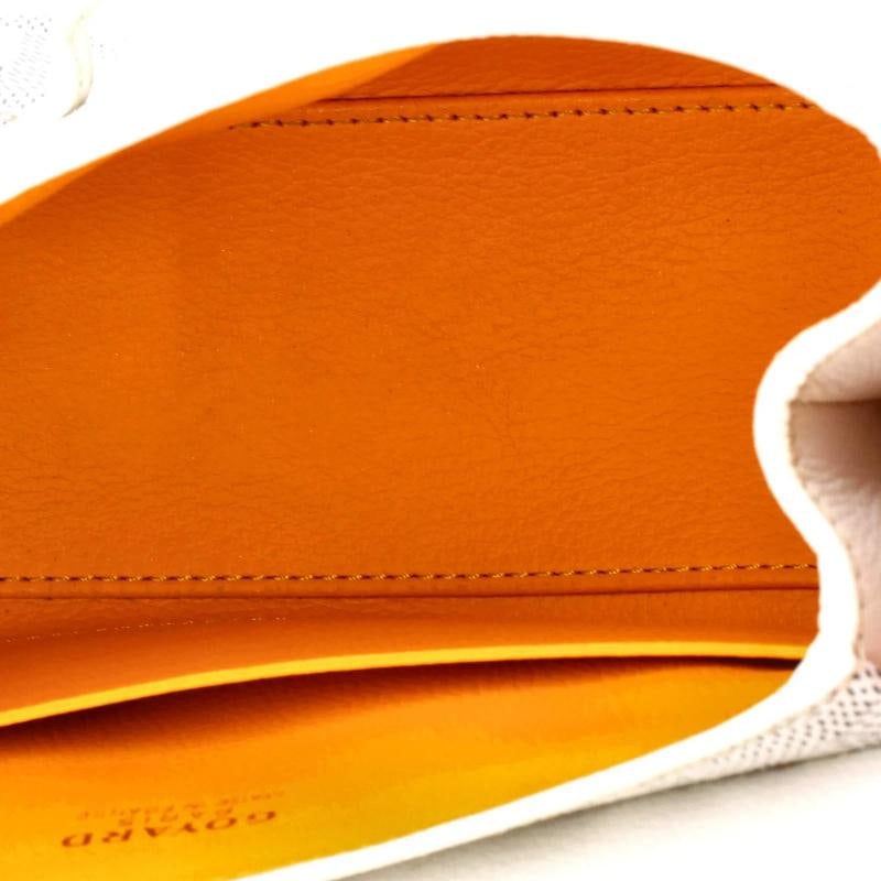 Goyard Saigon Top Handle Bag Coated Canvas with Leather Mini - 5