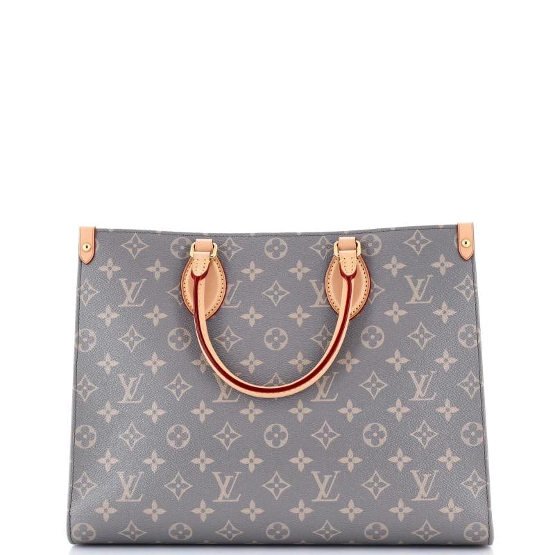 Louis Vuitton OnTheGo Tote Trianon Grey Monogram Canvas MM (1 of 6)