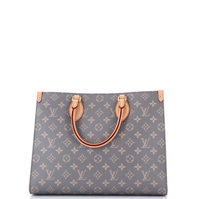 Louis Vuitton OnTheGo Tote Trianon Grey Monogram Canvas MM - 3