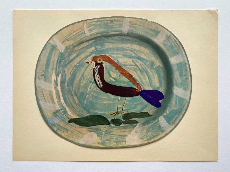 "CERAMICS BY PICASSO" RARE 1950 1ST ED MCM LITHOGRAPH PRINTS PORTFOLIO SET OF 14 - 10