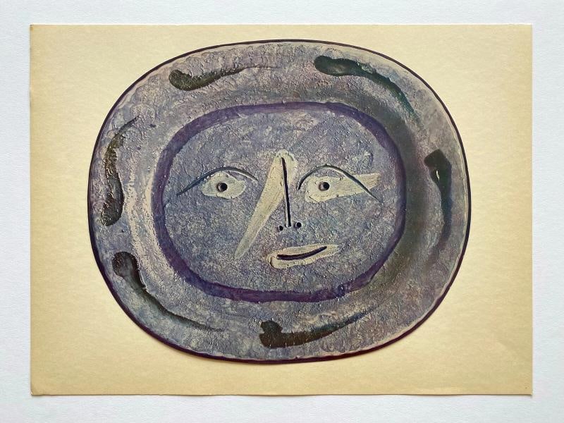 "CERAMICS BY PICASSO" RARE 1950 1ST ED MCM LITHOGRAPH PRINTS PORTFOLIO SET OF 14 - 5