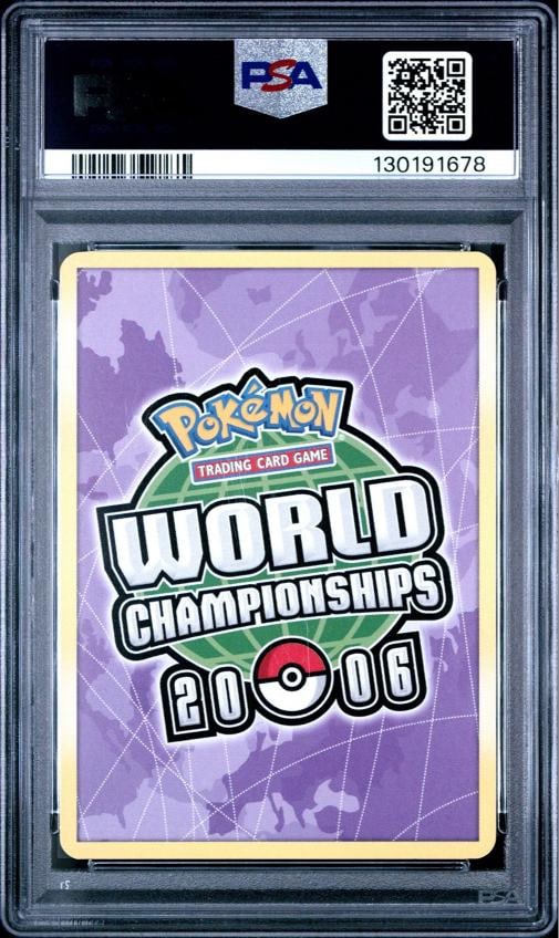 2006 POKEMON WORLD CHAMPIONSHIPS PROMO B-L-S #105 LUGIA EX PSA 10 - 2