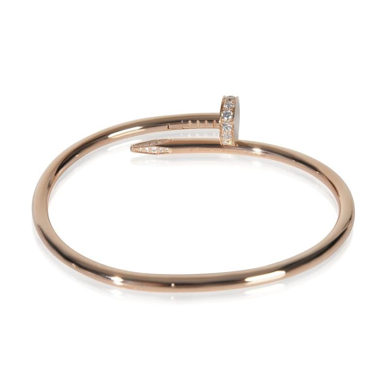 Cartier Rose Gold Diamond Juste Un Clou Bracelet - 3