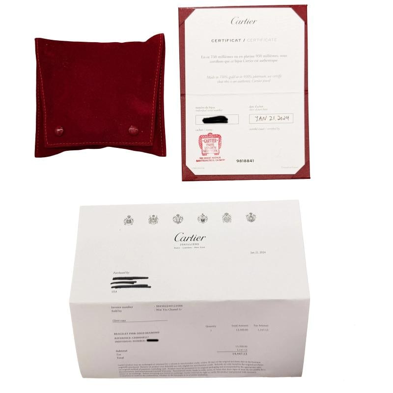 Cartier Rose Gold Diamond Juste Un Clou Bracelet - 6