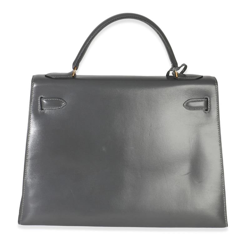 HermÃƒÂ¨s Ardoise Box Sellier Kelly 32 GHW - 6