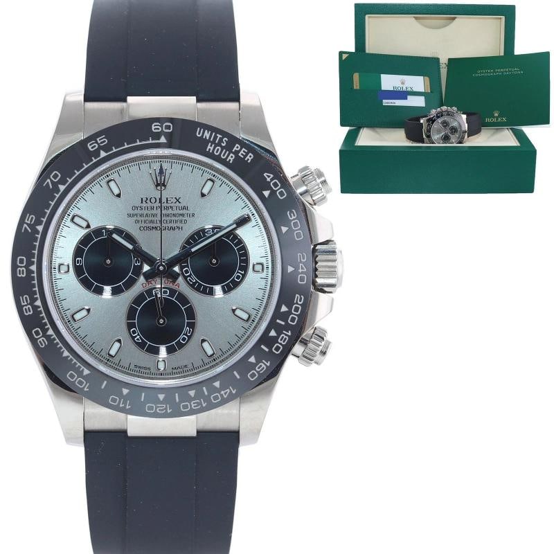 2019 PAPERS Rolex Daytona Oysterflex 116519LN White Gold Ceramic Ghost Panda Box/Papers - RARE: Condition: Pre-owned - Excellent,Brand: Rolex,Department: Men,Type: Wristwatch,Country of Origin: Switzerland