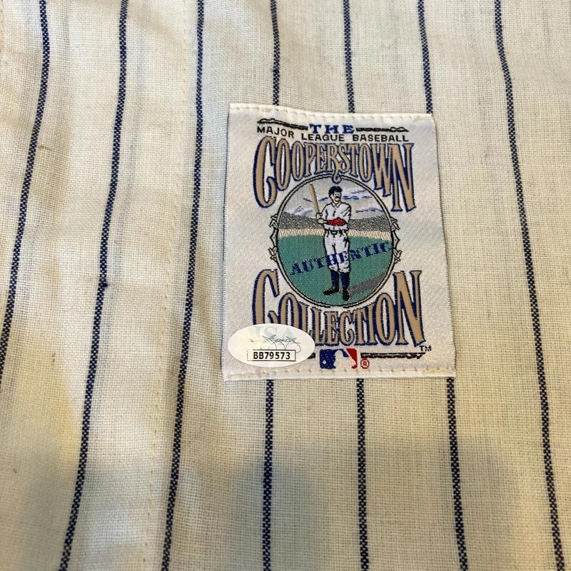 Mickey Mantle Signed 1952 New York Yankees Mitchell & Ness Jersey With JSA COA - 7