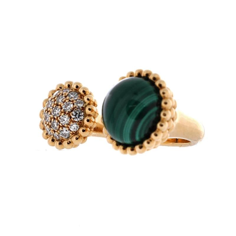 Van Cleef & Arpels Perlee Couleurs Between the Finger Ring 18K Yellow Gold - 3