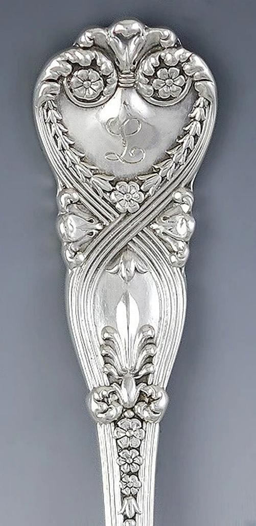 11 Antique c1898 Sterling Silver Tiffany & Co St James Forks 6 3/4" - 2