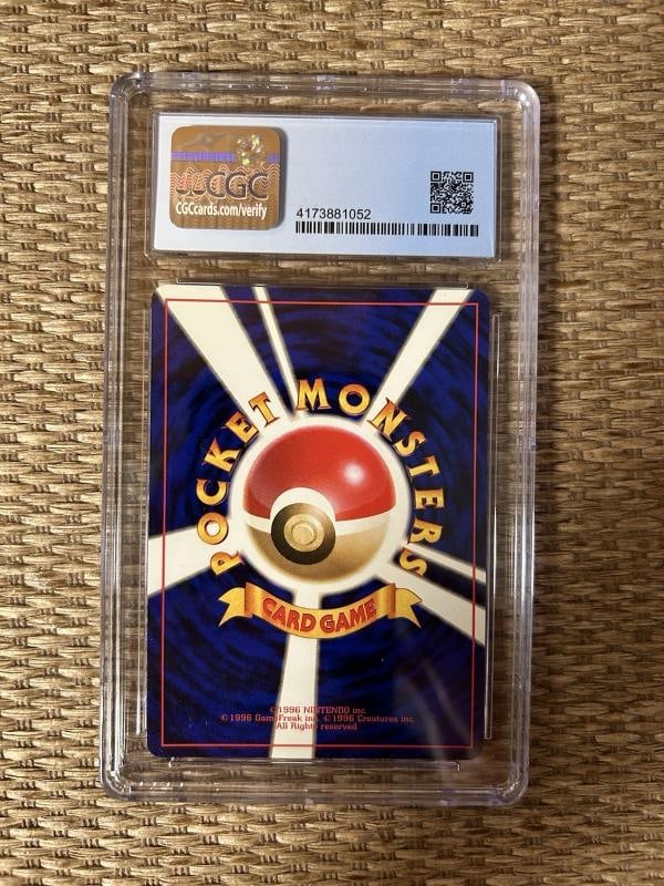 Chansey Holo Rare PokÃƒÂ©mon Card #113 1996 Japanese Edition CGC PRISTINE 10 - 2