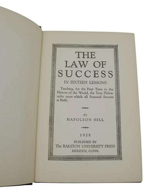 The Law of Success ~ NAPOLEON HILL ~ First Edition 1st 1928 ~ Complete 8 Vol Set - 6