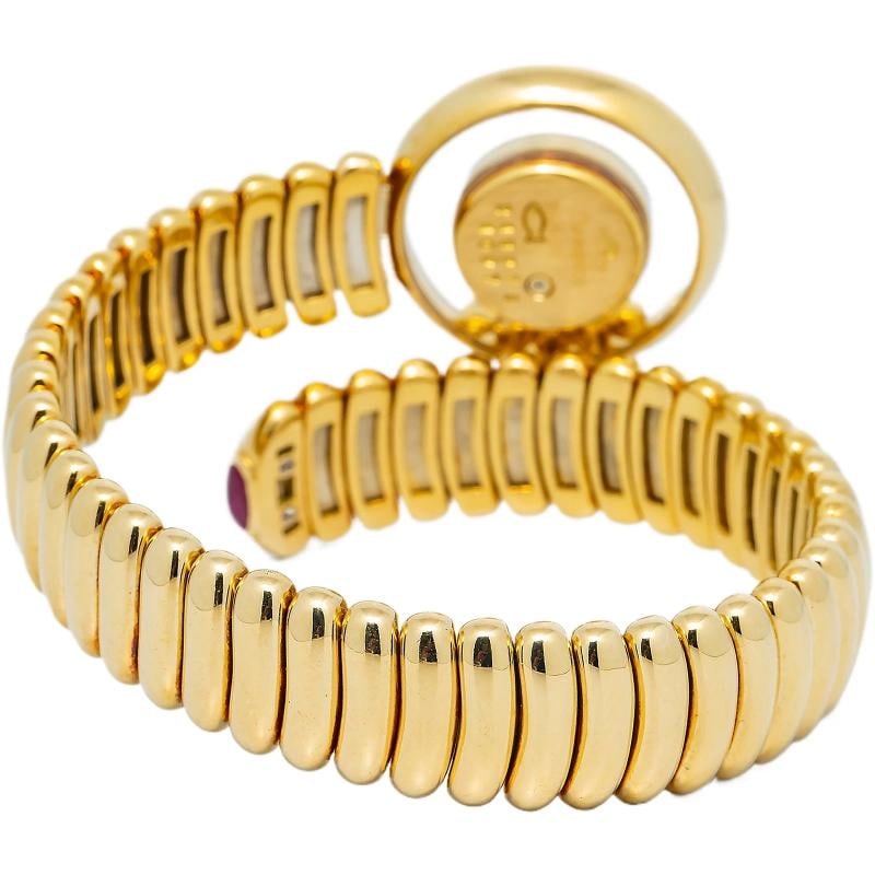 Chopard Happy Diamond Serpenti 4097 MINT 18k Yellow Champagne Dial Women's 24mm - 5