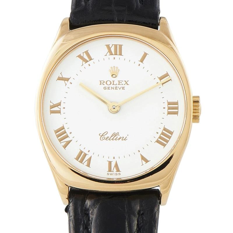 Rolex Cellini 18K Yellow Gold Watch 4129: Condition: Pre-owned - Good: This item has been gently used but is in good condition. It might have a few signs of wear, like light scratches or tarnishing.. ,Brand: Rolex,Department: See Description,
