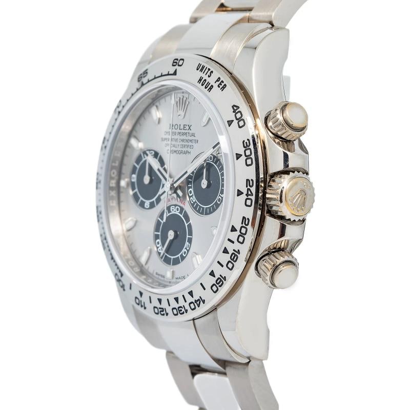 Rolex Daytona 116509 MINT 18k GHOST White Gold Silver Dial Auto Men's Watch 40mm - 3
