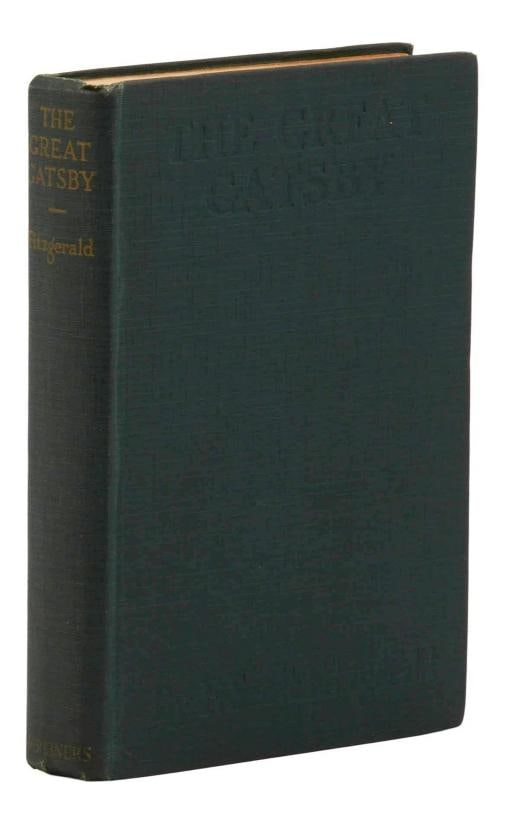 The Great Gatsby ~ F. SCOTT FITZGERALD ~ First Edition ~ 1st Printing 1925 (1 of 5)