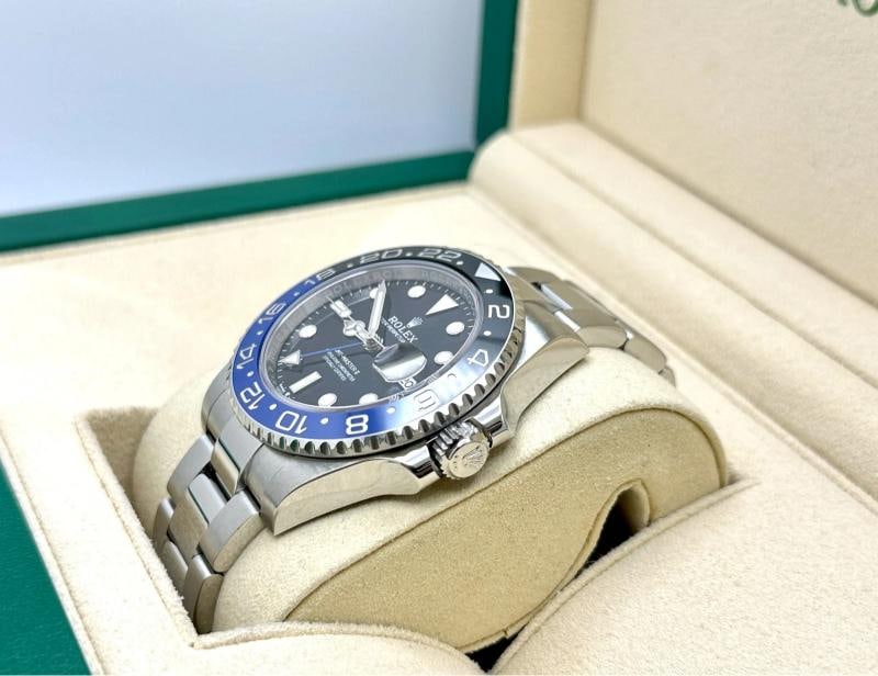 2025 Rolex GMT Master II Batman 126710BLNR 40mm Black and Blue Bezel Box Paper - 4