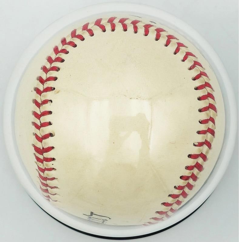 Hank Greenberg Auto Signed Official Little League Baseball Tigers Sig 10 Beckett - 8