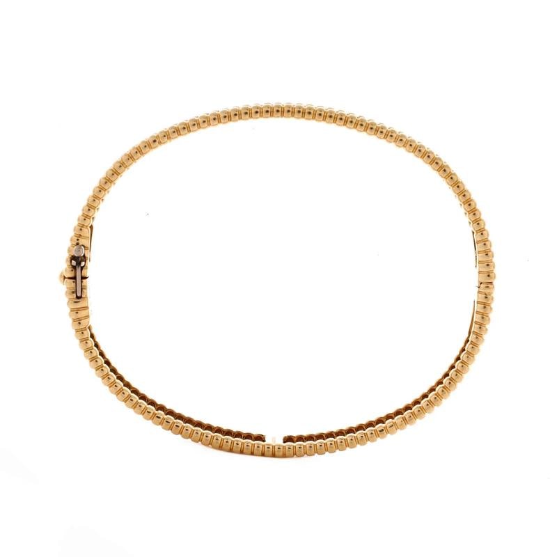 Van Cleef & Arpels Perlee Signature Bracelet 18K Yellow Gold - 3