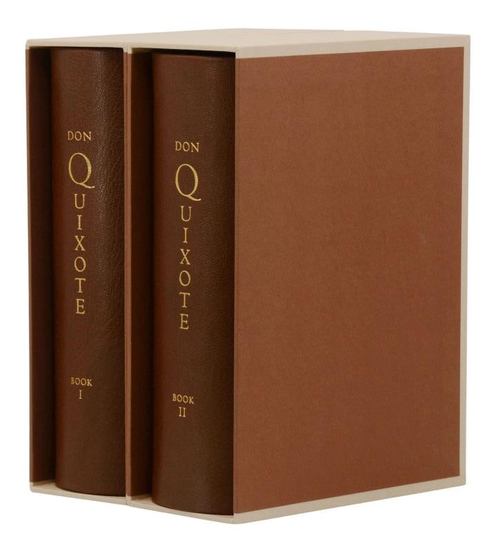 Don Quixote ~ by MIGUEL DE CERVANTES ~ The Arion Press Edition ~ 2009: Author: Cervantes, Miguel de; Edith Grossman [Translator]; William Wiley,Country of Origin: United States of America,Publisher: The Arion Press,Year Printed: 2010,Binding: Hardcover