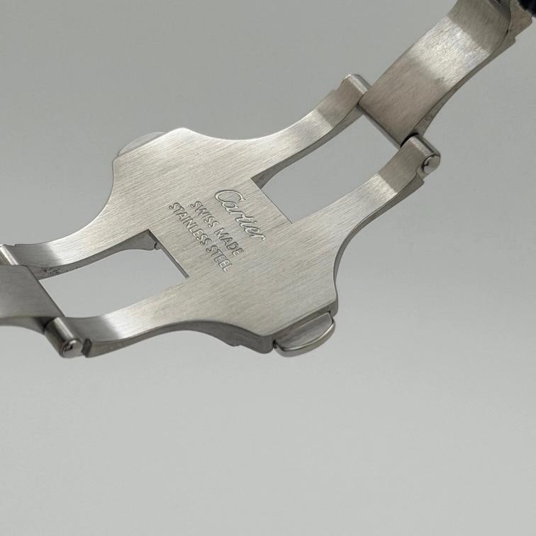 Cartier Santos 100 2656 Silver Roman Numeral Dial Stainless Steel Automatic - 10