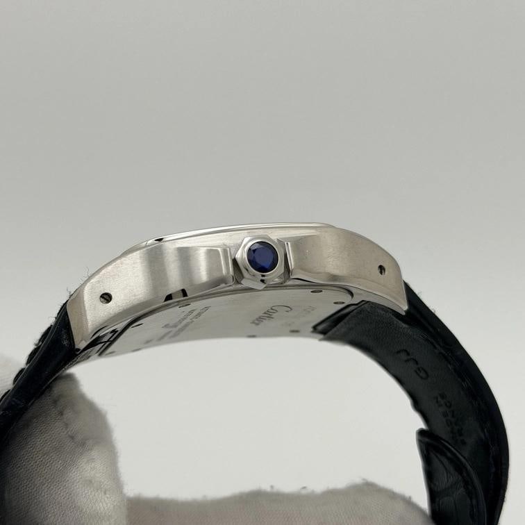 Cartier Santos 100 2656 Silver Roman Numeral Dial Stainless Steel Automatic - 7