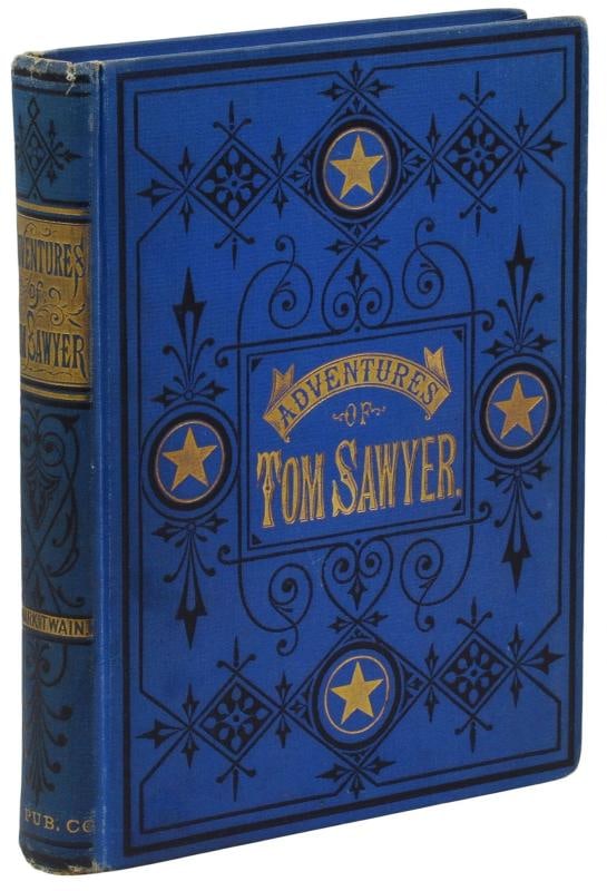 The Adventures of Tom Sawyer ~ MARK TWAIN ~ First Edition ~ 2nd Printing ~ 1876 (1 of 4)