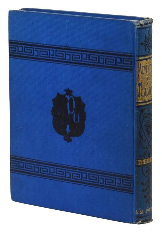 The Adventures of Tom Sawyer ~ MARK TWAIN ~ First Edition ~ 2nd Printing ~ 1876 - 2