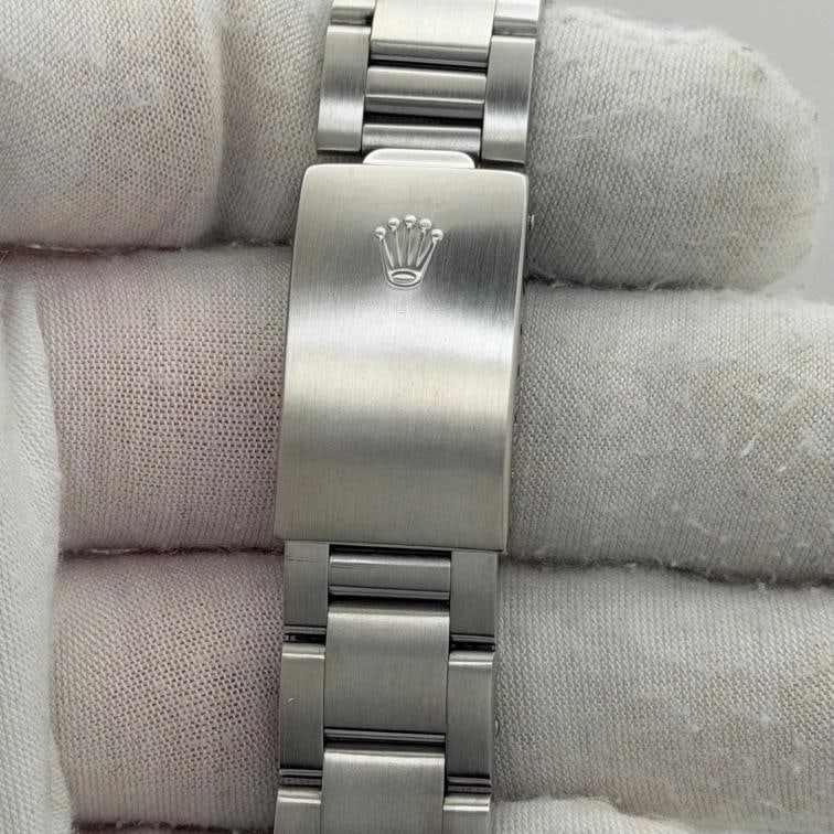 Rolex Datejust Thunderbird Turn O Graph 16264 36mm Blue Dial 18K Gold Steel - 4