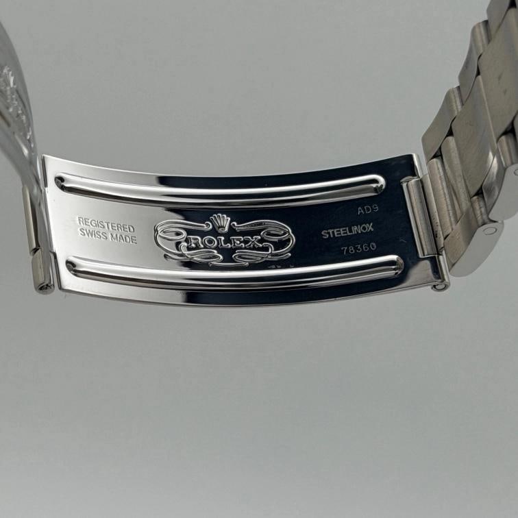 Rolex Datejust Thunderbird Turn O Graph 16264 36mm Blue Dial 18K Gold Steel - 5