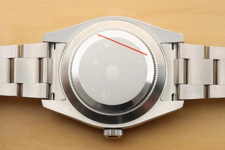 2018 CARD ROLEX AIR-KING 116900 GREEN BLACK ARABIC STAINLESS STEEL 40MM WATCH - 11