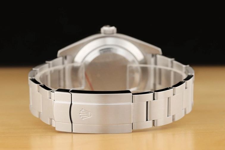 2018 CARD ROLEX AIR-KING 116900 GREEN BLACK ARABIC STAINLESS STEEL 40MM WATCH - 7