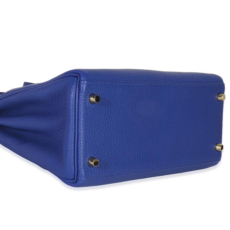 HermÃƒÂ¨s Bleu Electrique Togo Retourne Kelly 28 GHW - 2