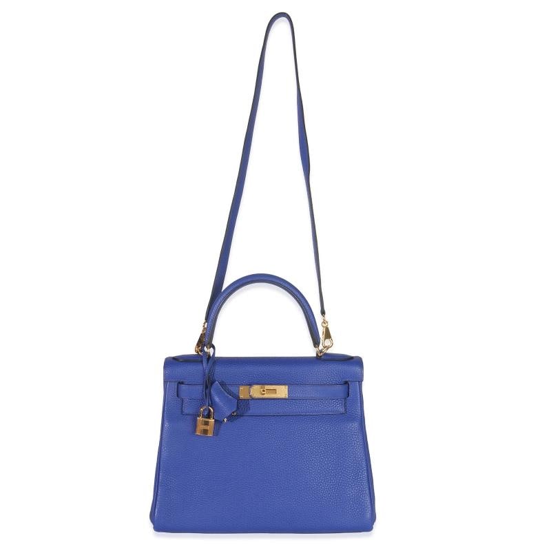 HermÃƒÂ¨s Bleu Electrique Togo Retourne Kelly 28 GHW - 3