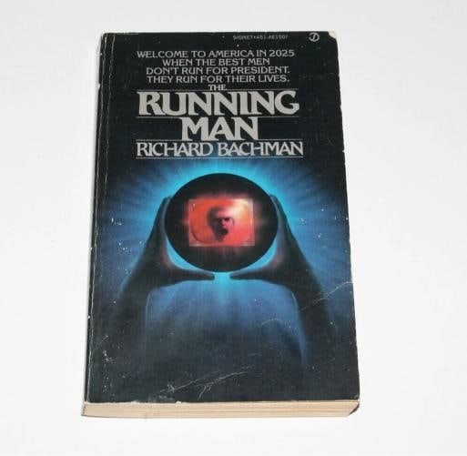 STEPHEN KING SIGNED 'THE RUNNING MAN' 1ST EDITION PRINTING BOOK RICHARD BACHMAN Beckett - 2