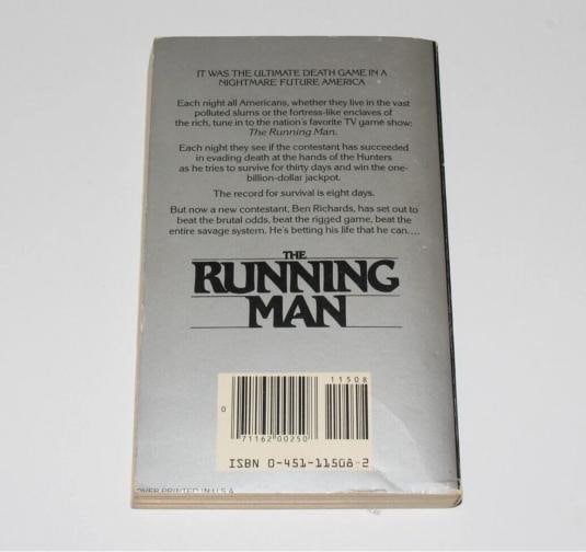 STEPHEN KING SIGNED 'THE RUNNING MAN' 1ST EDITION PRINTING BOOK RICHARD BACHMAN Beckett - 3