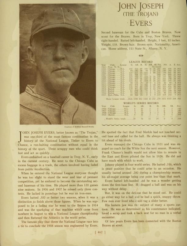 Joe Tinker Signed 8.5x11 Magazine Page Chicago Cubs Auto GM 10 PSA/DNA - 4