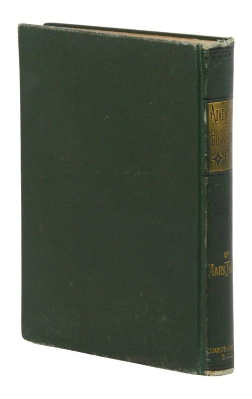 Adventures of Huckleberry Finn ~ by MARK TWAIN ~ First Edition ~ 1st Issue 1885 - 2