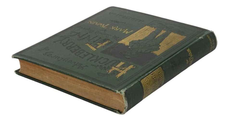 Adventures of Huckleberry Finn ~ by MARK TWAIN ~ First Edition ~ 1st Issue 1885 - 3