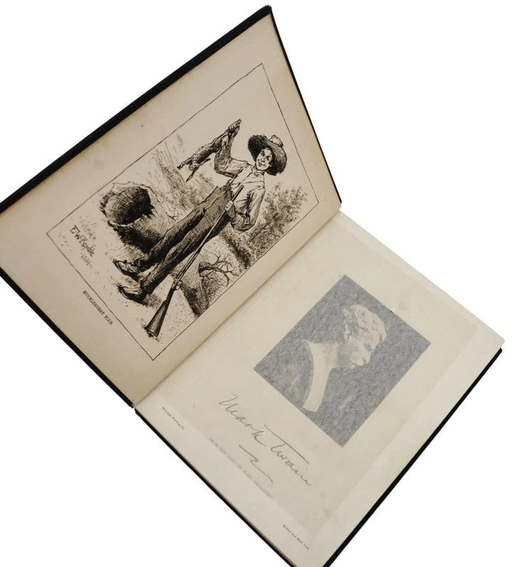 Adventures of Huckleberry Finn ~ by MARK TWAIN ~ First Edition ~ 1st Issue 1885 - 5