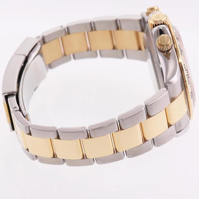 2021 MINT Rolex Daytona 116503 White Chronograph Two Tone Gold Steel Watch Box - 5