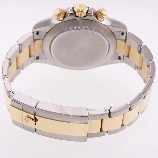 2021 MINT Rolex Daytona 116503 White Chronograph Two Tone Gold Steel Watch Box - 6