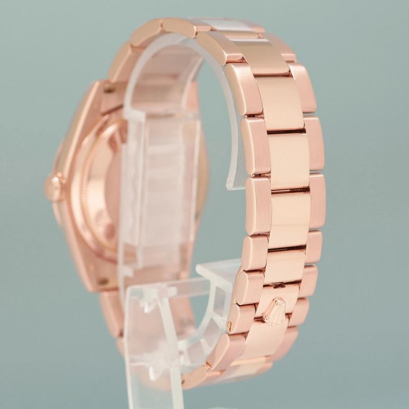 MINT Rolex President Day Date 36mm Rose Gold 118205 White Roman Watch Box - 4