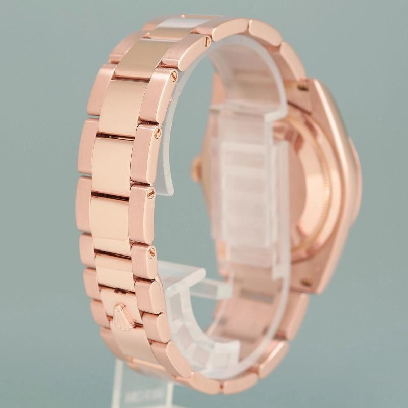 MINT Rolex President Day Date 36mm Rose Gold 118205 White Roman Watch Box - 6