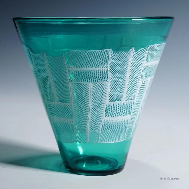 Vase 'Mosaico Zanfirico' by Paolo Venini, Venice Murano 1954 - 4