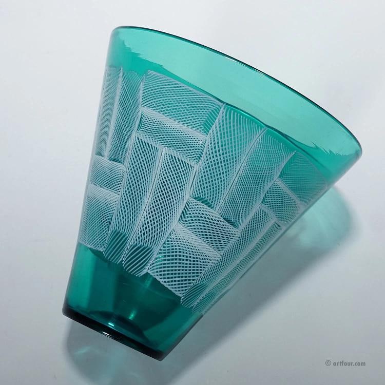 Vase 'Mosaico Zanfirico' by Paolo Venini, Venice Murano 1954 - 5