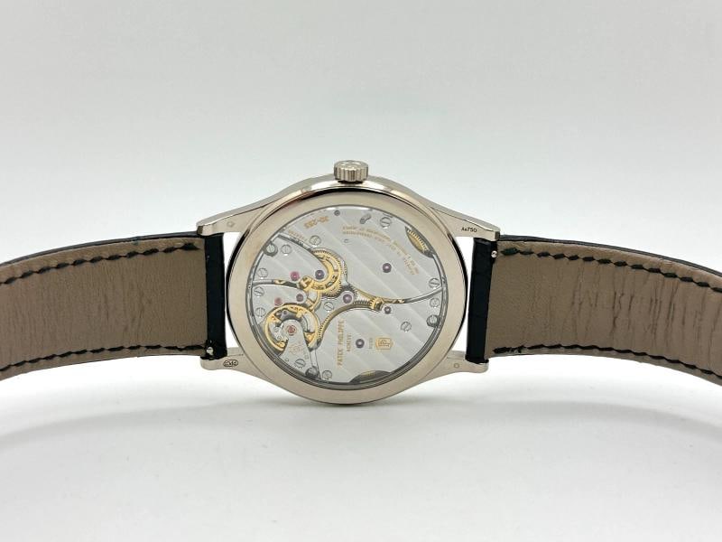 Patek Philippe Calatrava 6119G-001 39mm Charcoal Gray Dial 18K Gold Box Paper - 7