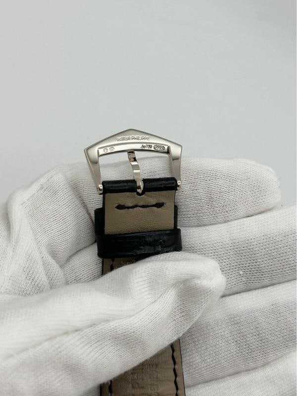 Patek Philippe Calatrava 6119G-001 39mm Charcoal Gray Dial 18K Gold Box Paper - 8